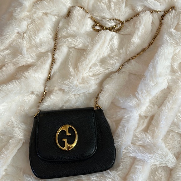 Gucci Bags Gucci Crossbody Bag With Gold Chain Strap Poshmark